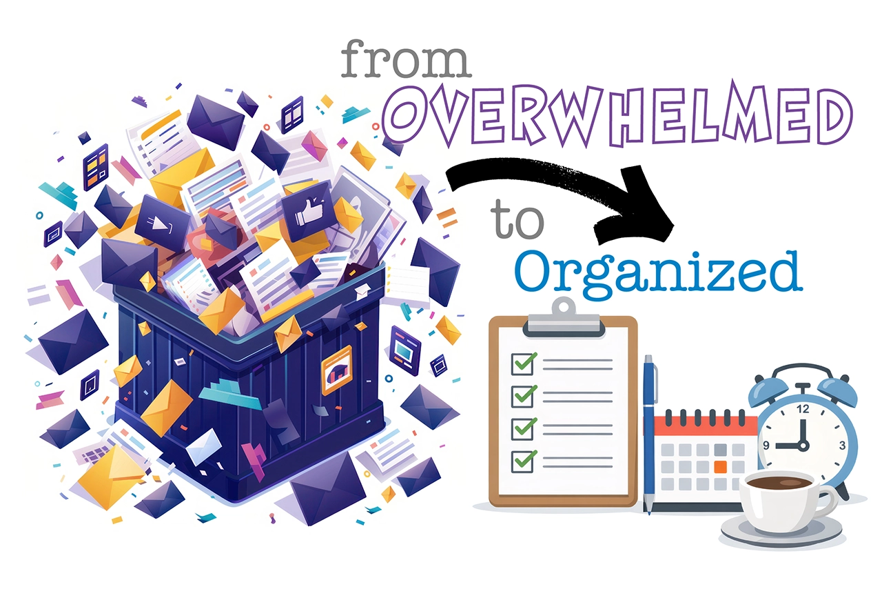 from Overwhelmed to Organized