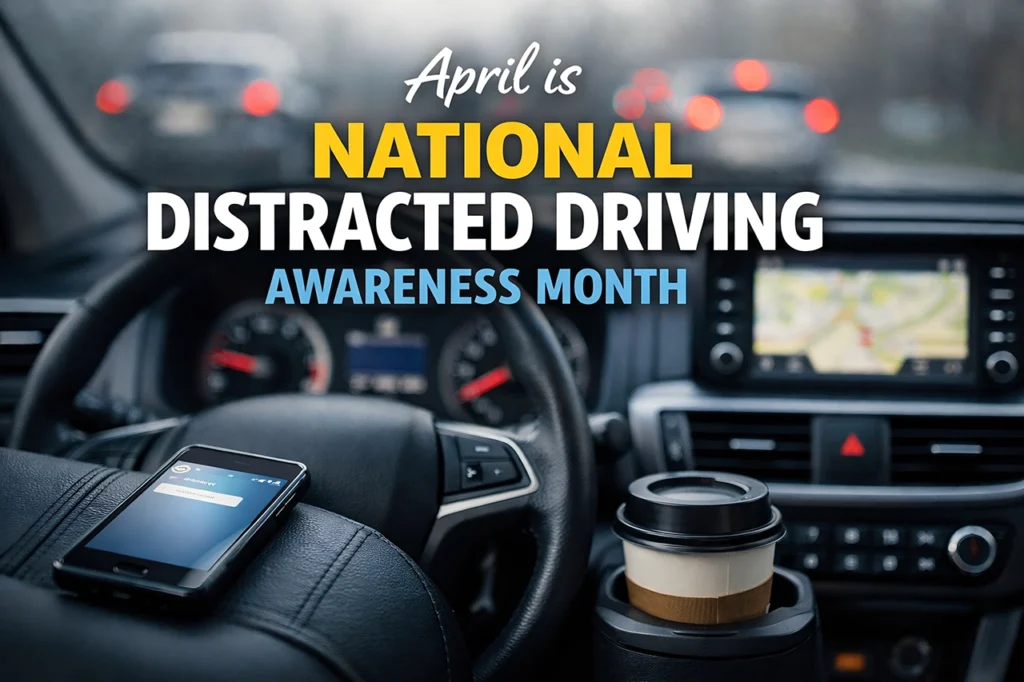 Distracted Driving Awareness Month